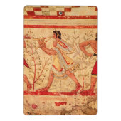 Etruscan Musiker Mini Klemmbrett (Rückseite)