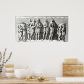 Etruscan Sarcophagus Poster (Küche)