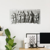 Etruscan Sarcophagus Poster (Heimbüro)