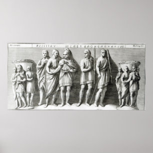 Etruscan Sarcophagus Poster