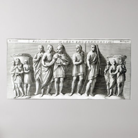 Etruscan Sarcophagus Poster (Vorne)