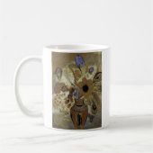 Etruscan Vase mit Blumen Kaffeetasse (Links)