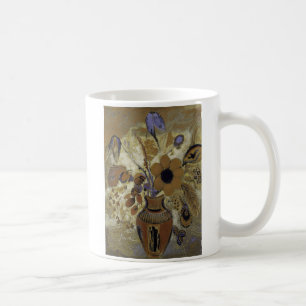Etruscan Vase mit Blumen Kaffeetasse