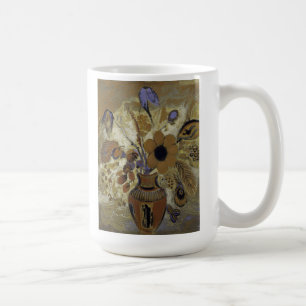 Etruscan Vase mit Blumen Kaffeetasse