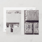 Etruskische Gräber, c. 1780 Postkarte (Vorne/Hinten)