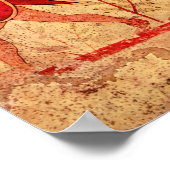 Etruskische Musiker Poster (Ecke)