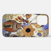 Etruskische Vase mit Blume, Redon Case-Mate iPhone Hülle (Rückseite (Horizontal))