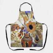 Etruskische Vase mit Blume, Redon Schürze (Vorderseite)