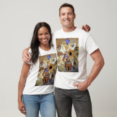 Etruskische Vase mit Blume, Redon T-Shirt (Unisex)