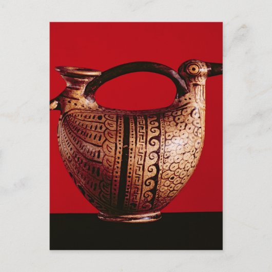 Etruskischer Askos in Form einer Ente Postkarte (Vorderseite)