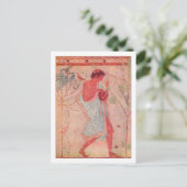 etruskischer Musiker Postkarte (Stehend Vorderseite)