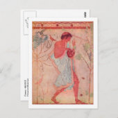 etruskischer Musiker Postkarte (Vorne/Hinten)