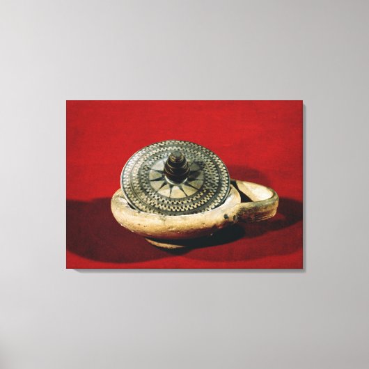 Etruskischer Parfüminhalter Leinwanddruck (Vorderseite)