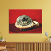 Etruskischer Parfüminhalter Leinwanddruck (Insitu (Wohnzimmer))