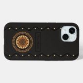 etruskischer Stil Case-Mate iPhone Hülle (Rückseite (Horizontal))
