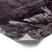 Etruskisches Grab, c.1780 Poster (Ecke)