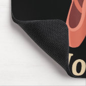 Etry In Motion Ballet Dancer Quote Gift Mousepad (Ecke)