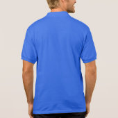 ETS-Logo-Polo (blau) Polo Shirt (Rückseite)