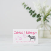 Etsy Visitenkarte - kundengerecht (Stehend Vorderseite)