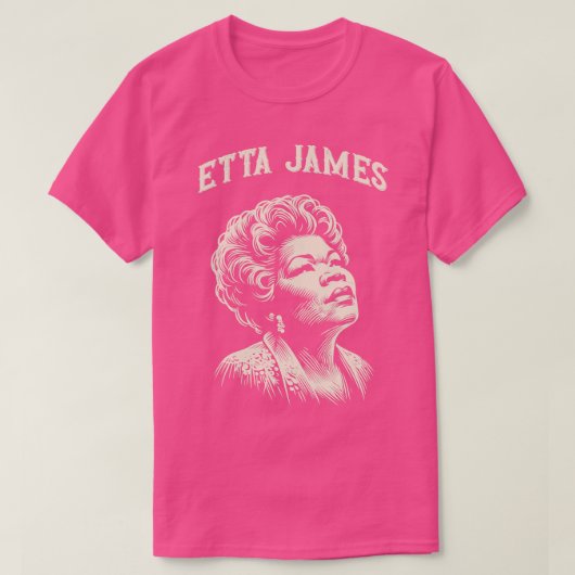 Etta James T-Shirt (Design vorne)