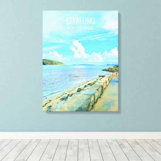 Ettalong Central Coast NSW Australien Leinwanddruck (Insitu (Holzboden))