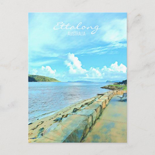 Ettalong Central Coast NSW Australien Postkarte (Vorderseite)