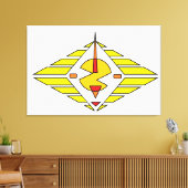 Etude12. Gateway. Leinwanddruck (Insitu (Wohnzimmer))