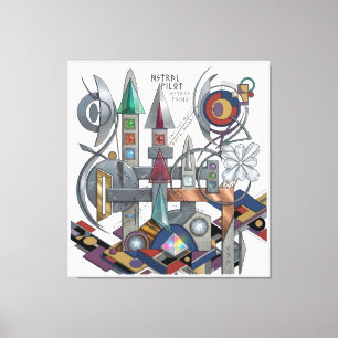 Etüde Nr. 16 "Astral Pilot" ver.3 Leinwanddruck