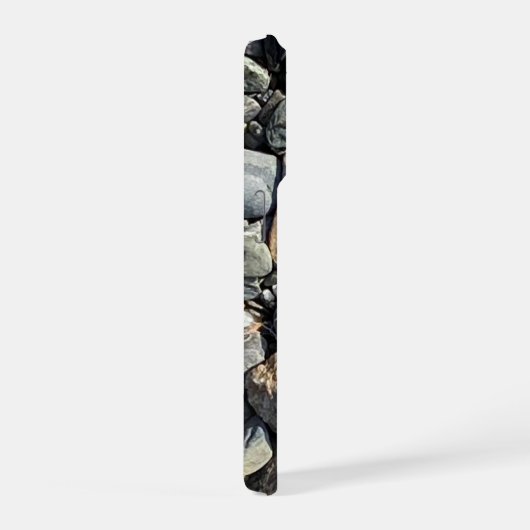 étui iphone 15 coeur de pierre iPhone hülle (Rechte Seite)