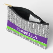 Etui mit Namen Zubehörtasche (Offen)