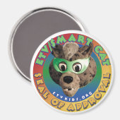 ETV Smart Cat Kühlschrank Magnet (Vorderseite/Rückseite)