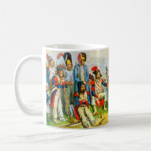 etwa 1796 Soldaten Napoleons Kaffeetasse