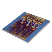 etwa 1800 europäische Militärmusiker Fliese (Seite)