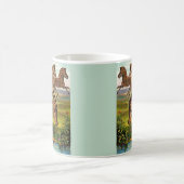 etwa 1900 Zebras-Druck Kaffeetasse (Mittel)