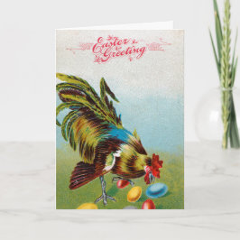 Etwa 1907 Vintage Osterkarte Feiertagskarte