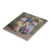 etwa 1910 Vaudeville-Künstler drucken Fliese (Seite)