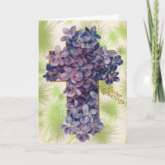 Etwa 1911 Vintage Osterkarte Feiertagskarte (Vorderseite)