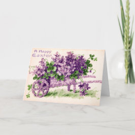 Etwa 1911 Vintage Osterkarte Feiertagskarte