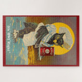 etwa 1912 Zauberhefeu und Druck Puzzle (Horizontal)