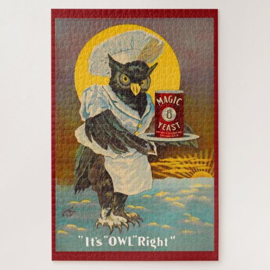 etwa 1912 Zauberhefeu und Druck Puzzle (Vertikal)