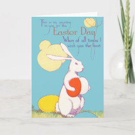 Etwa 1913 Vintage Osterkarte Feiertagskarte