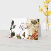 etwas Altes neu geborgtes und blaues Brautkarte Karte (Gelbe Blume)