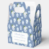 Etwas Altes Neugeborenes Blauer Polterabend Geschenkschachtel (Geöffnet)