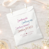 Etwas Altes Neugeborenes Braut Gastgeschenk Hochze Geschenktütchen (Ausgeschnitten)