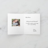 Etwas Altes Neugeborenes | Bridesmaid Einladung (Innenseite)