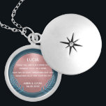 Etwas Altes und Blauer Rose Gold Medaillon<br><div class="desc">Etwas Altes und Blue Bridesmaid Geschenk . Sie sind herzlich eingeladen,  meinen Laden für schönere Produkte zu besuchen.</div>