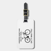 Etwas auf meiner Reise abgestürzt Oh, du hast Radf Gepäckanhänger (Vorderseite vertikal)