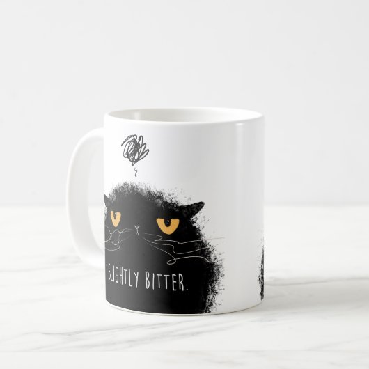 Etwas bitter kaffeetasse (Vorderseite Links)