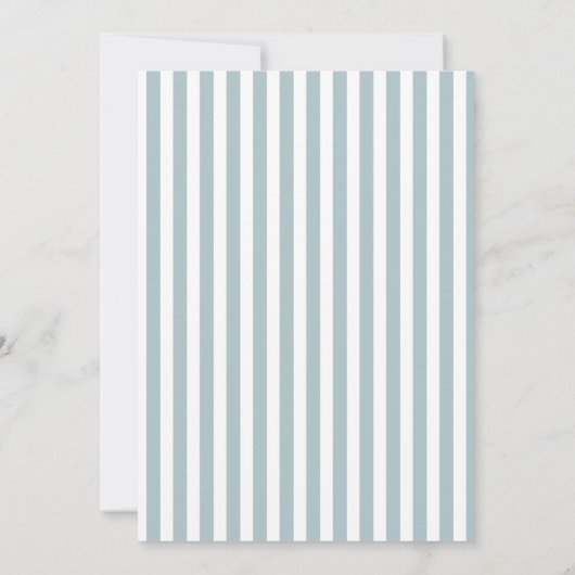 Etwas Blau, bevor ich Blue-Bogen-Brautparty Einladung (Rückseite)