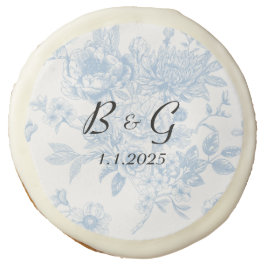 Etwas Blau, bevor ich Blue Floral Toile